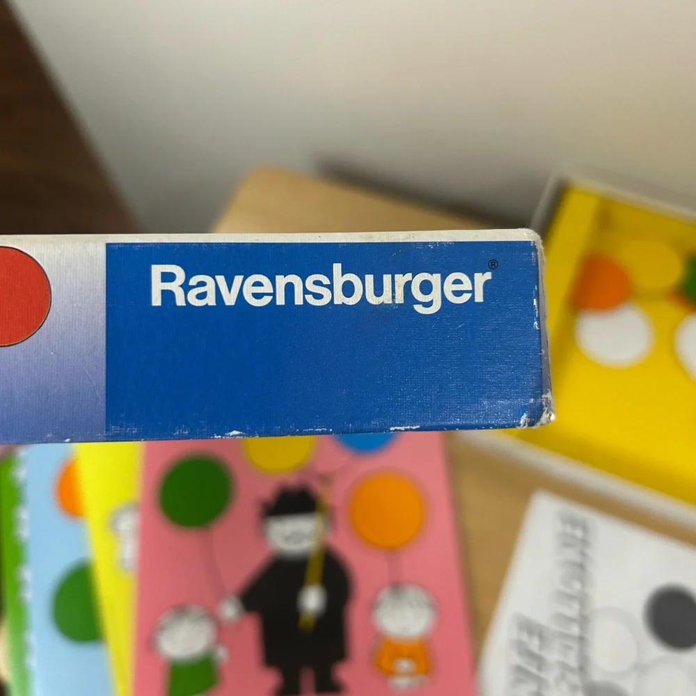 Bunte‎ Ballone German Children’s Color Matching Board Game VTG Ravensburger